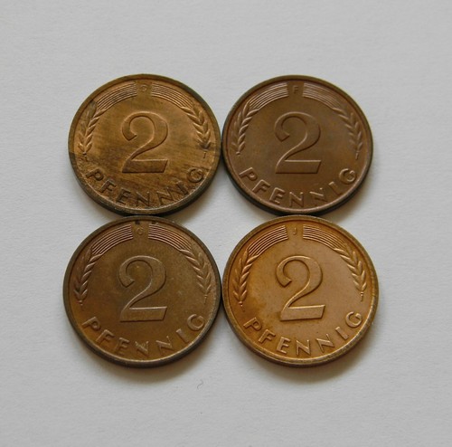 Brd komplettsatz pfennig - brd:,