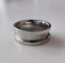 Inlay Ring Größe 6 Edelstahl