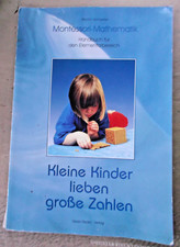 Kleine Kinder lieben große Zahlen Montessori Mathematik