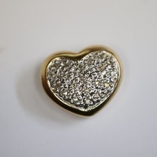 0,20 ct. Diamant Herz Kettenanhänger 585 Gold, 14 mm = 2,6 g