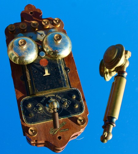Antikes ericsson wandtelefon - antikes,