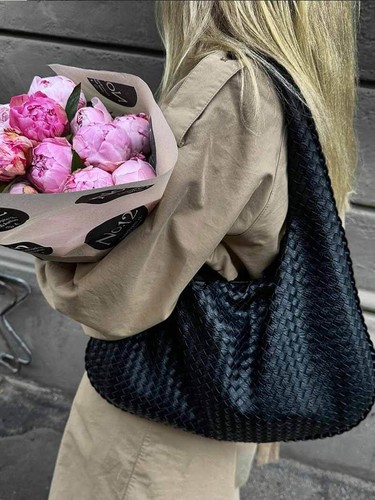 Schwarze sommer handtasche mit - sommer-handtasche,