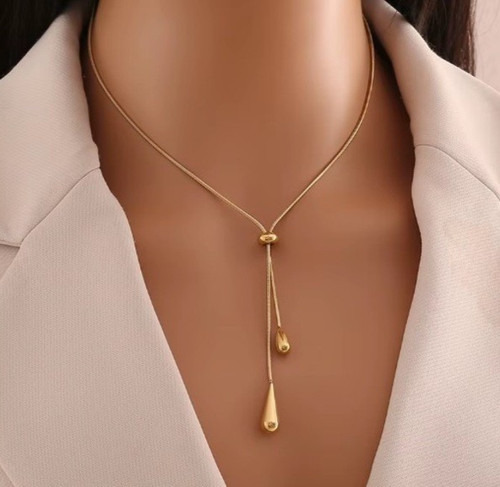 Zara halskette 18k - zara, vergoldet