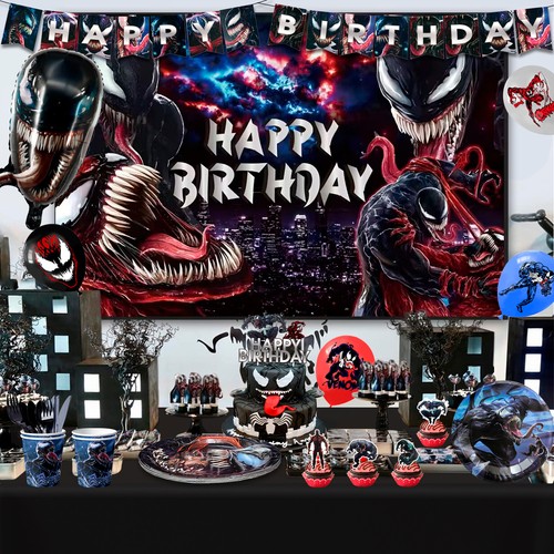Venom party deko superhero - venom,