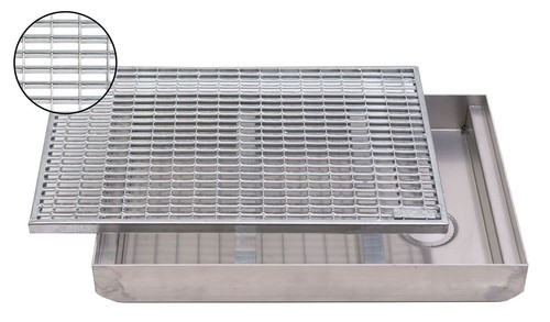 Aco maschenrost mit stab - maschenrost, v-stab