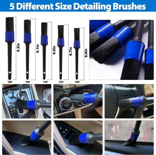 Piece car brush - 5,