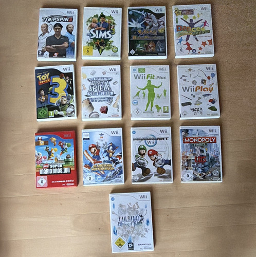 Wii spiele set - bundle, usk