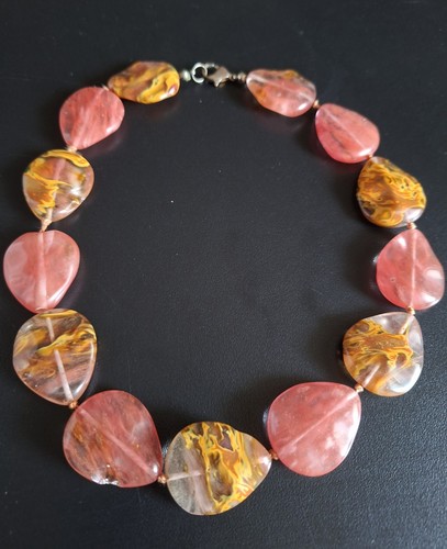 Vintage murano glasperlenkette - vintage,