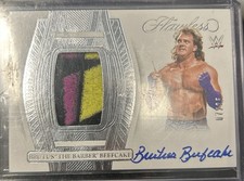 BRUTUS BEEFCAKE-2024 Flawless  MULTI-COLORED PATCH AUTOGRAPH /25