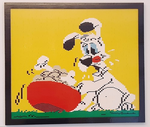 Lego mosaik bild idefix - lego,