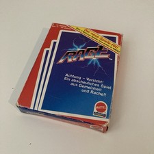 VOLLSTÄNDIG - RAGE - Kartenspiel (Mattel, 1992)