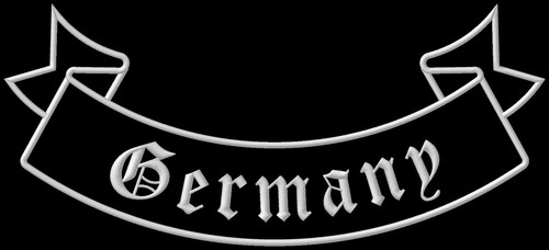 Banner germany iron on - banner, iron-on