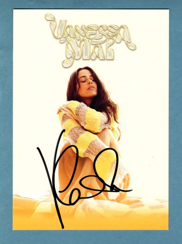 Vanessa mai autogrammkarte - vanessa,