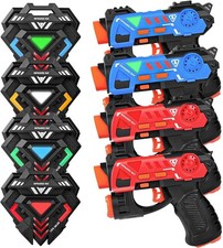 Laser Tag Set 4 Laserpistolen