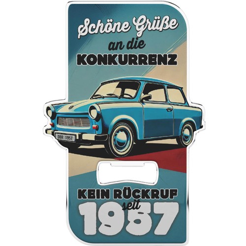 Flaschenöffner trabant ddr - flaschenöffner, trabant,