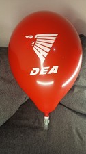 5x Qualatex 16" rote DEA