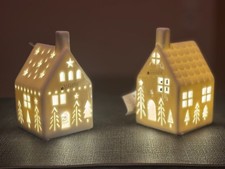 Tiziano Keramik Deko Haus mit