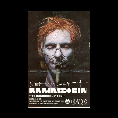Rammstein ticket 1997 - ticket,