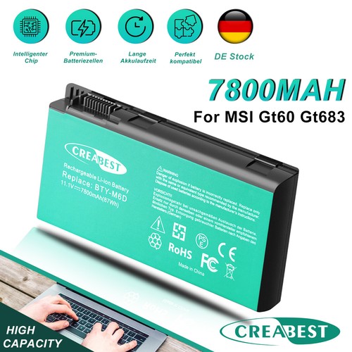 Bty m6d akku für msi - akku,