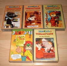 5 VHS Filme - Janoschs