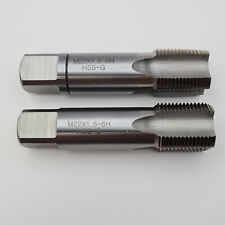 M22 x 1,5 Handgewindebohrer 2 tlg. Innengewindeschneider Gewindebohrer