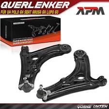 2x Querlenker Satz Traggelenk Vorne Unten für VW Polo 6N Seat Arosa 6H Lupo 60