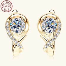 925 Sterling Silber Gelbgold