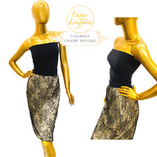 LACE DRESS by Wolford 40 M creme black Auch als Rock tragbar Daytona Stil