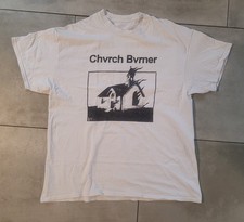 Church Burner Fun Shirt XL Black Metal Kult Mayhem 666 Antichrist Satan Varg V