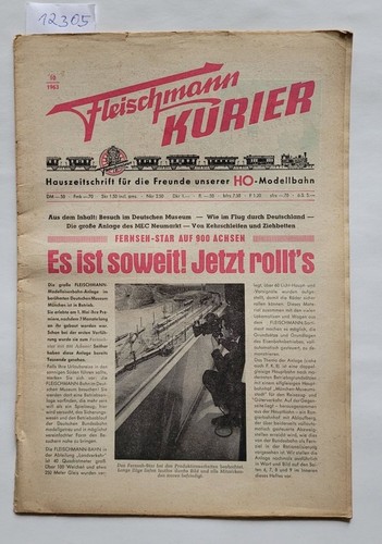 Fleischmann kurier 1963 - 10, :