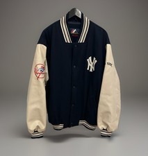 Majestic Jacke  New York Yankees Size XL ⚾️⚾️⚾️ Vintage Yankees Leather Jacket