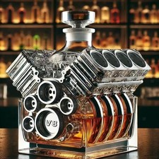 Auto V8 Motor Geformt Whisky