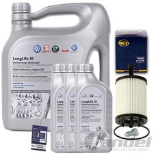 ÖLFILTER + 8L ORIGINAL VW ÖL