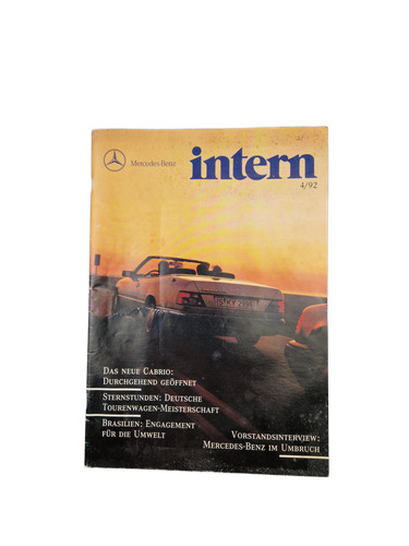 Mercedes benz intern von - intern,