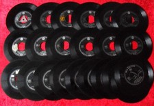 22 Singles Single 7" Sammlung