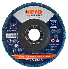 5x Fächerscheiben Zirkonia