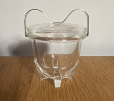 JENAer GLAS Eierkoch Wagenfeld Entwurf 1933 Bauhaus Schott Original Top!