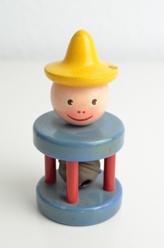 Walter holz spielzeug rassel - walter, m