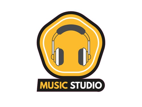 Aufkleber music studio - aufkleber,