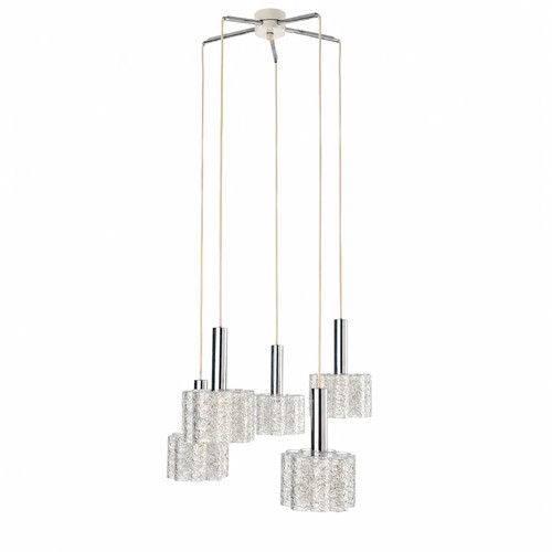 Doria kaskadenlampe flammig - kaskadenlampe, 5-flammig