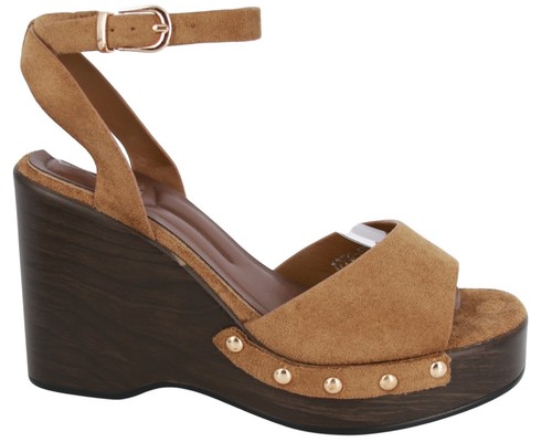 Leichte camel sandalen - camel, mit