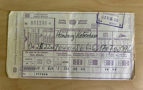 Fahrkarte hamburg - fahrkarte,,