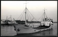Fotografie Fischtrawler Emanuel II vor Antwerpen 