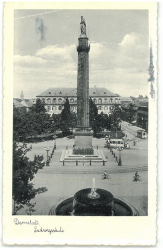 Ansichtskarte darmstadt - darmstadt,