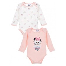 2x langarm Baby Biobody Minnie