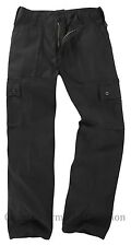 Army Hose Herren US M65 Style Combat Security Cargo BDU Ranger Arbeitshose schwarz