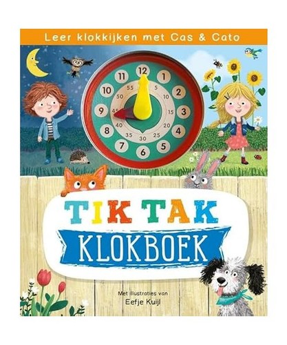 Tik tak klokboek - :, leer