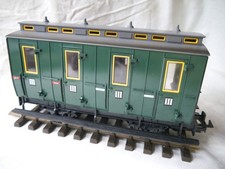 spur g lgb abteilwagen  no 3050 grün gereinigt