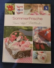Stickbuch: SommerFrische acufactum- Sticken, Rosen, Äpfel, Turteltauben