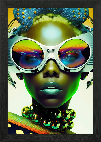 Alien style gerahmtes - alien,